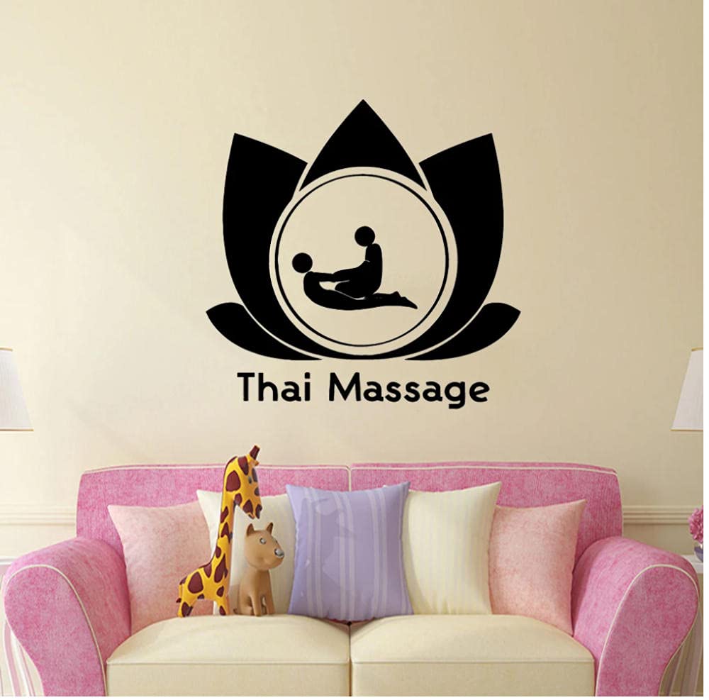 Amazon.co.jp: タイ古式マッサージ漫画ウォールステッカーPVC